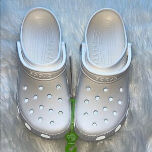 🆕Crocs Clog White Mens Sz 10 Women’s 12 Slip-On
